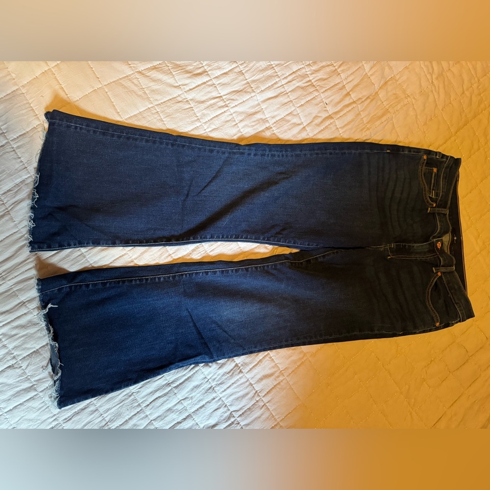 7 for All Mankind Women's Blue Denim Jeans